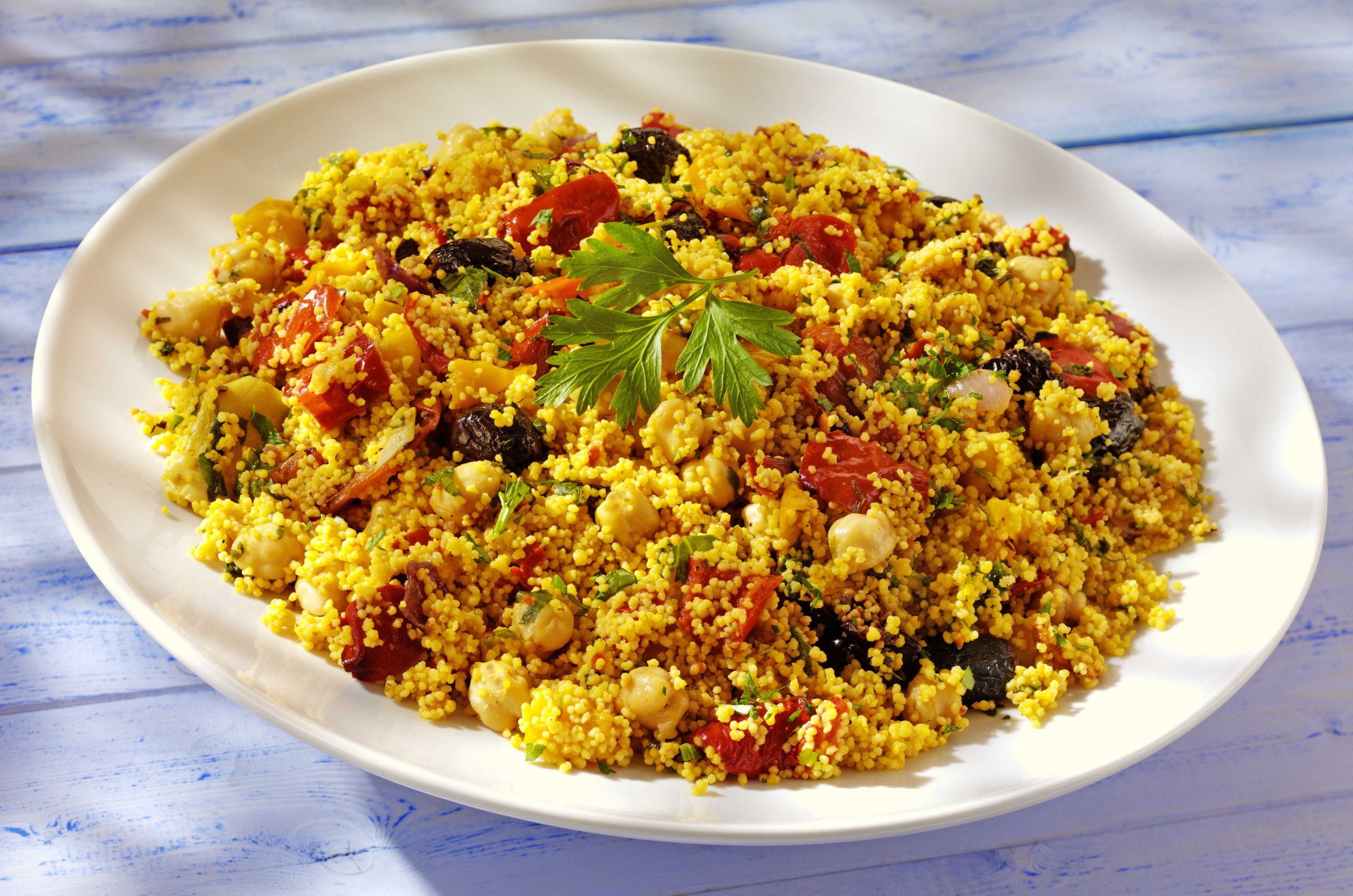 Kruidige couscous salade Kruidige couscous salade